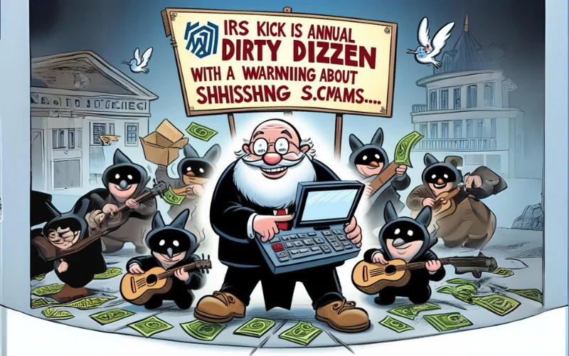 IRS kicks off annual Dirty Dozen with warning about phishing and smishing scams